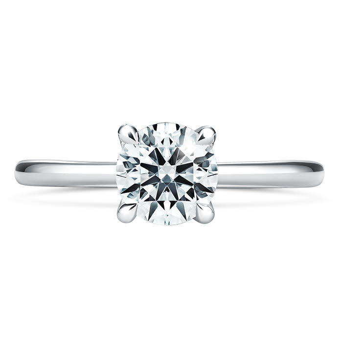 Hearts On Fire Vela Solitaire Diamond Engagement Ring