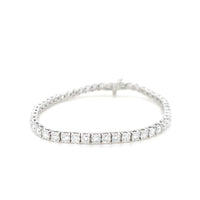 14k White Gold Lab Grown Diamond Tennis Bracelet