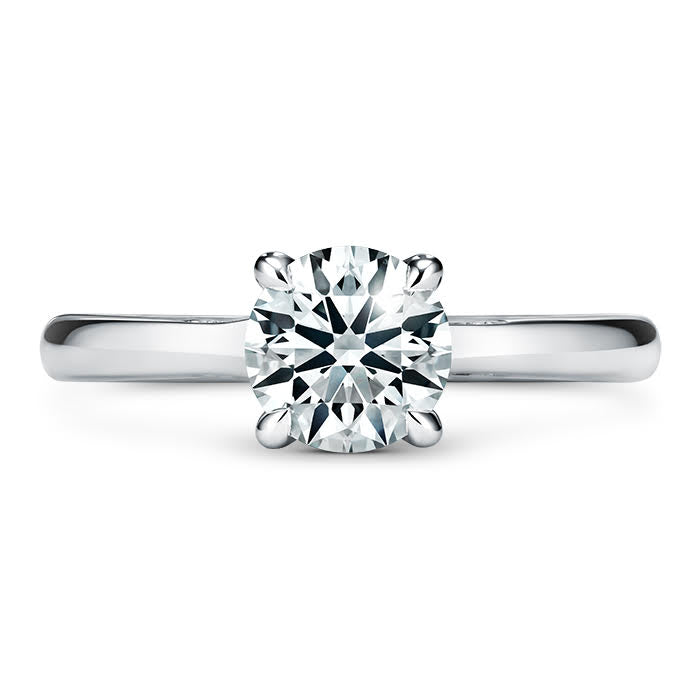 Hearts On Fire Vela Solitaire With Diamond Gallery Engagement Ring