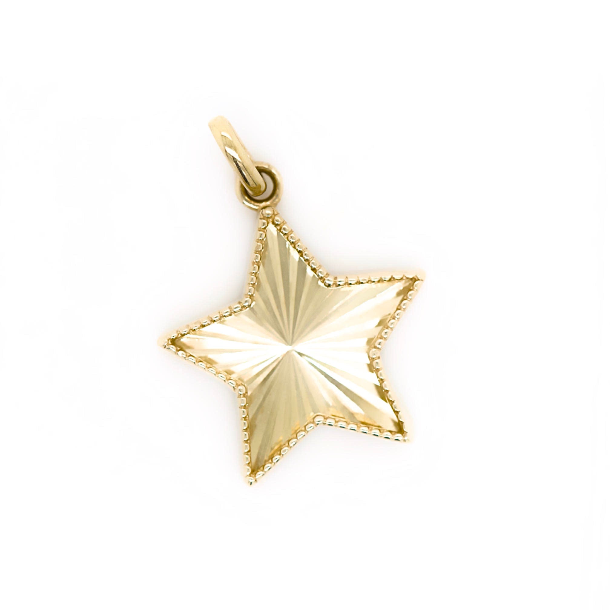 Gold Star Pendant