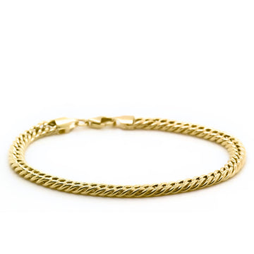 10K Yellow Gold Braided Bracelet