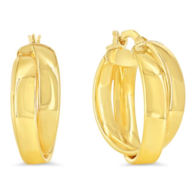 Double Hoop Earring