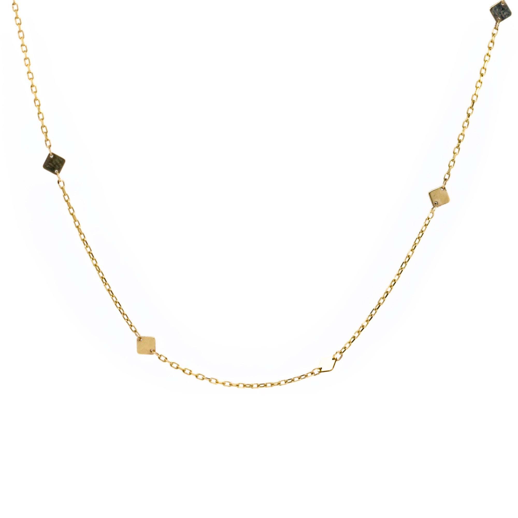 Square Accent Necklace