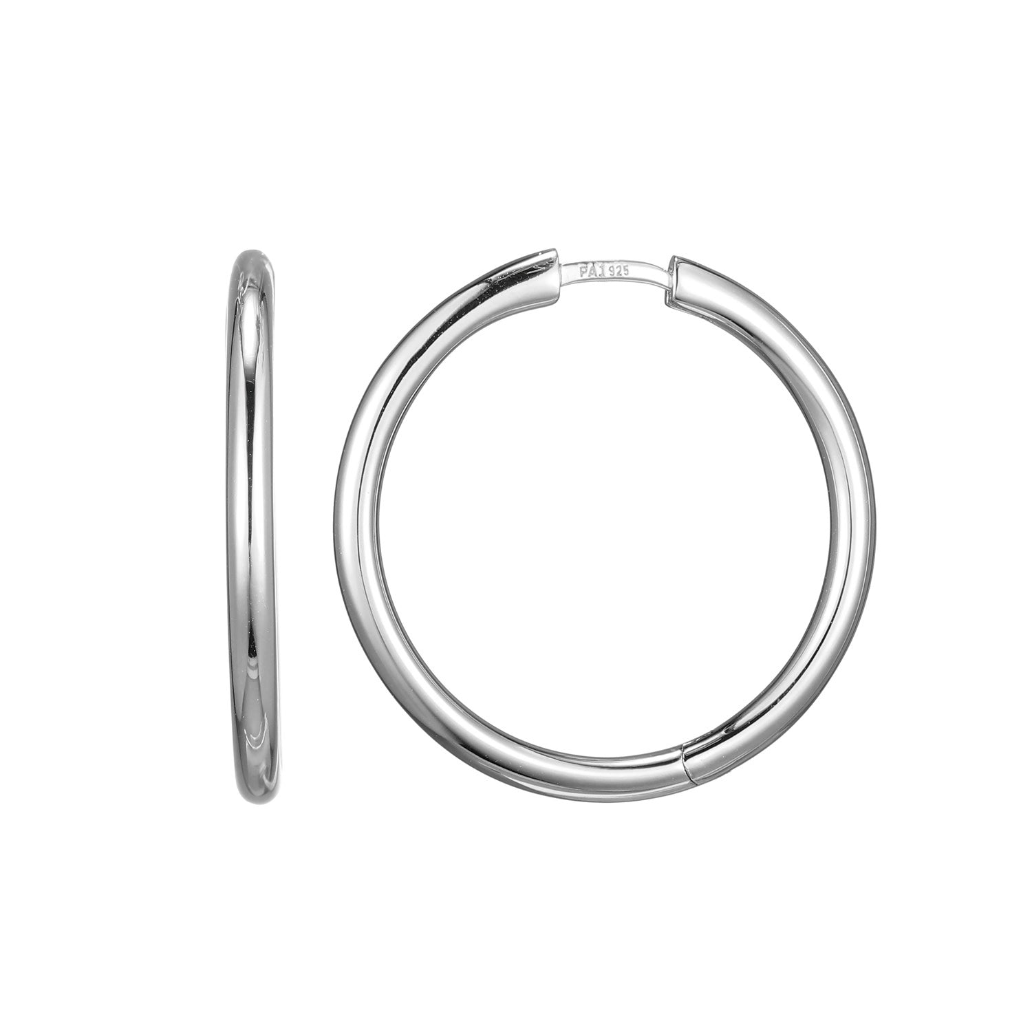 High Polished Hoops