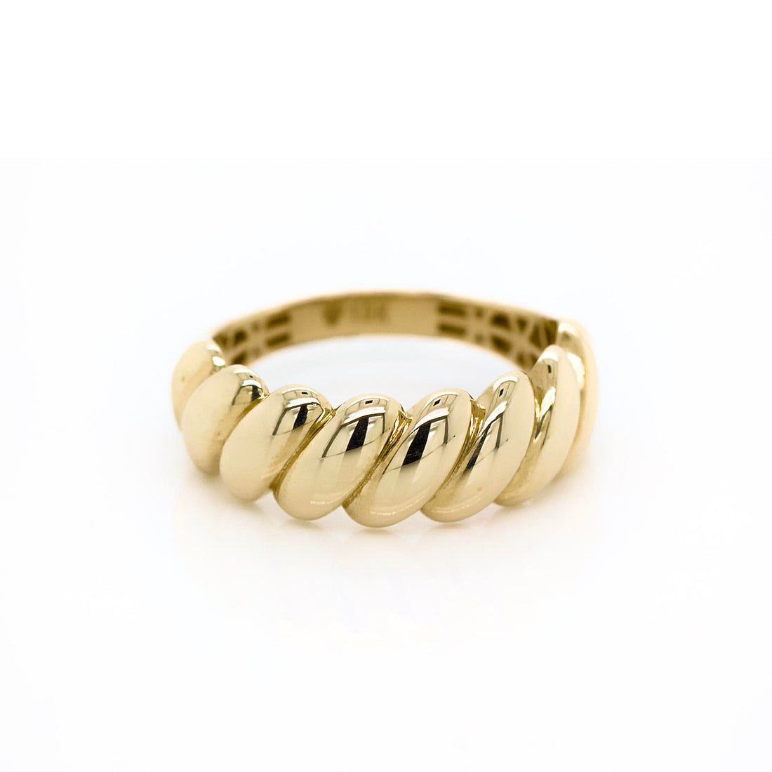 10k Yellow Gold Dome Ring