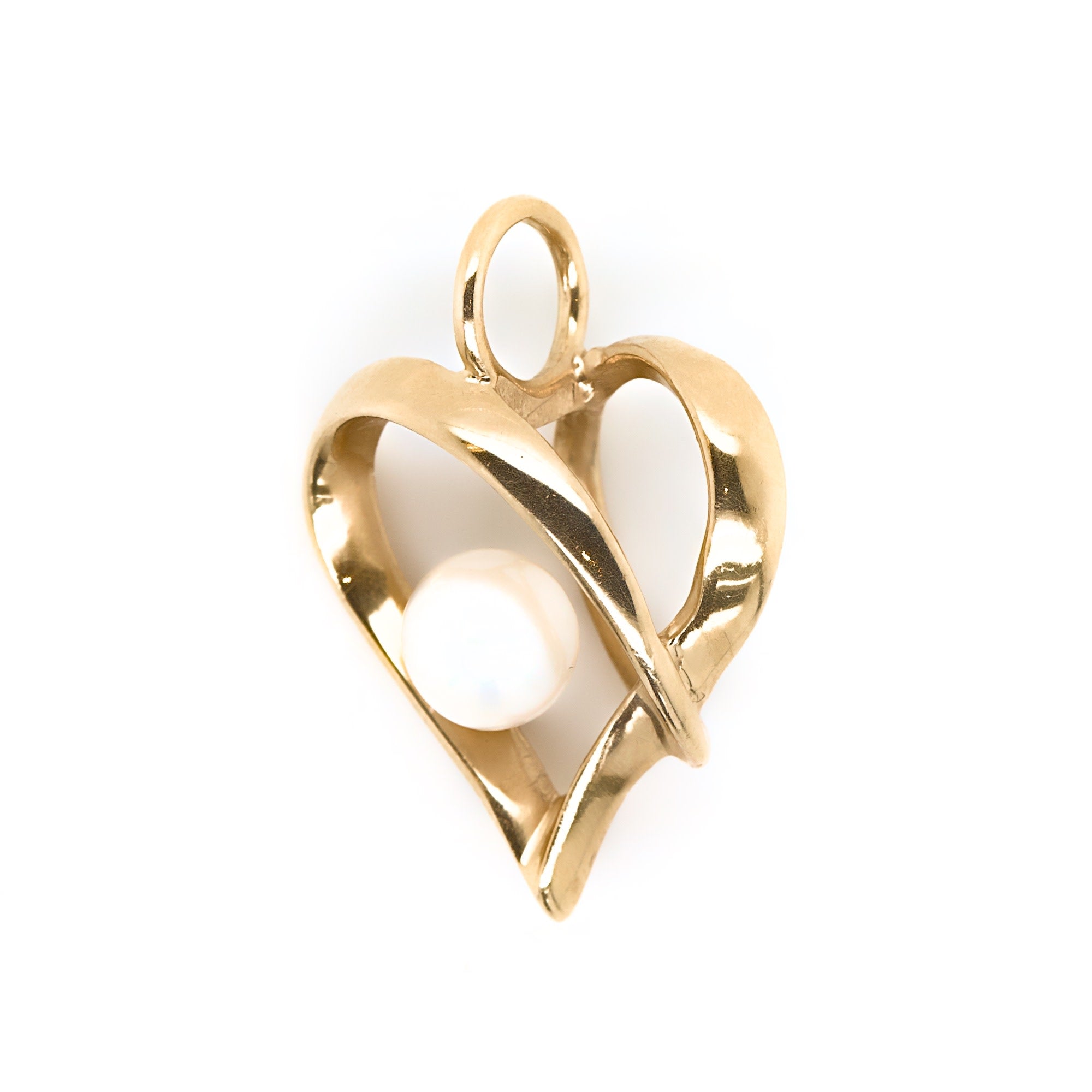 Heart Pearl Pendant