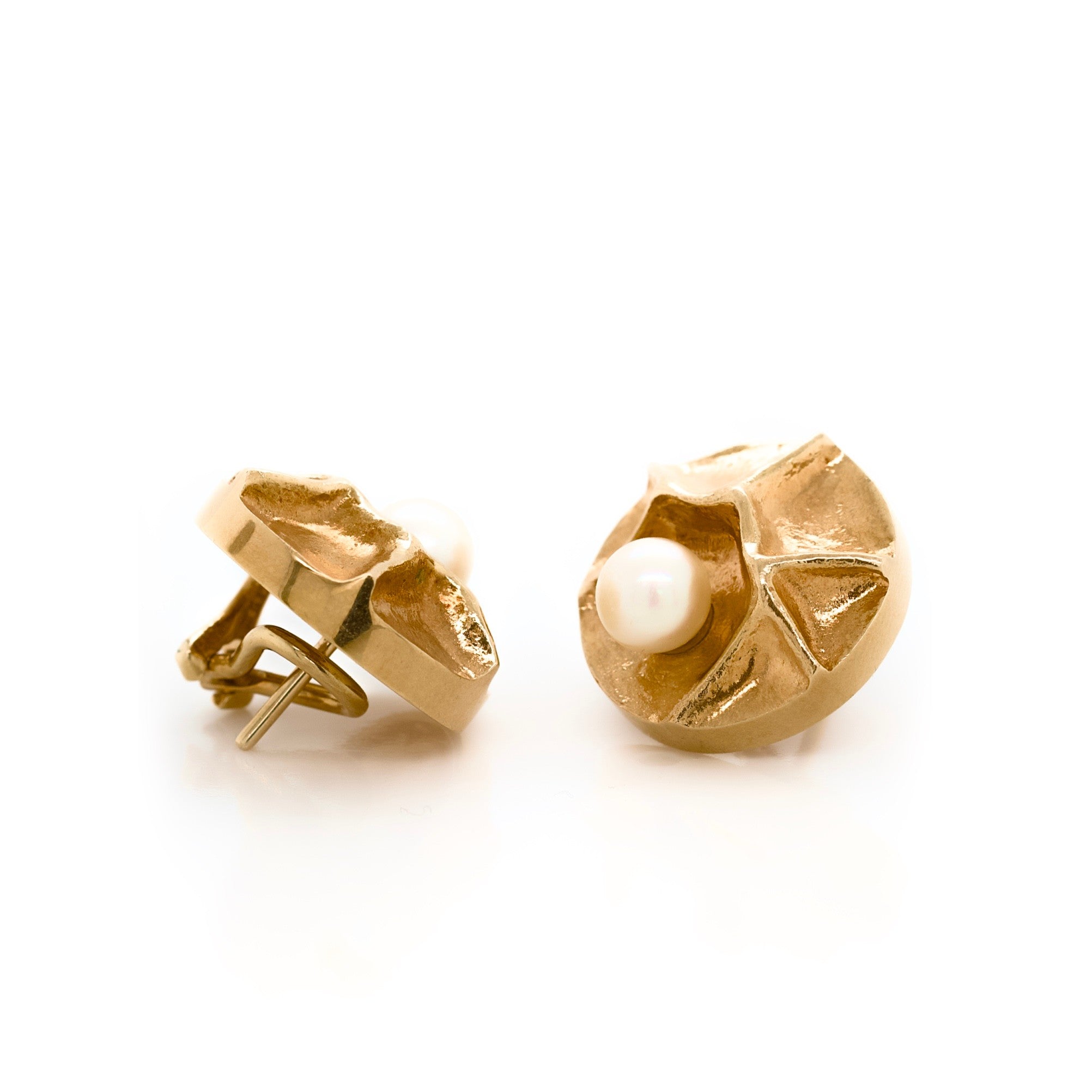 Pearl Stud Earrings