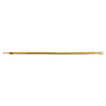 10K Yellow Gold Braided Bracelet