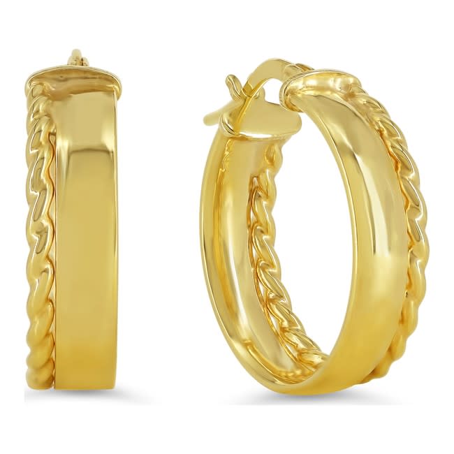 Rope Edge Hoops