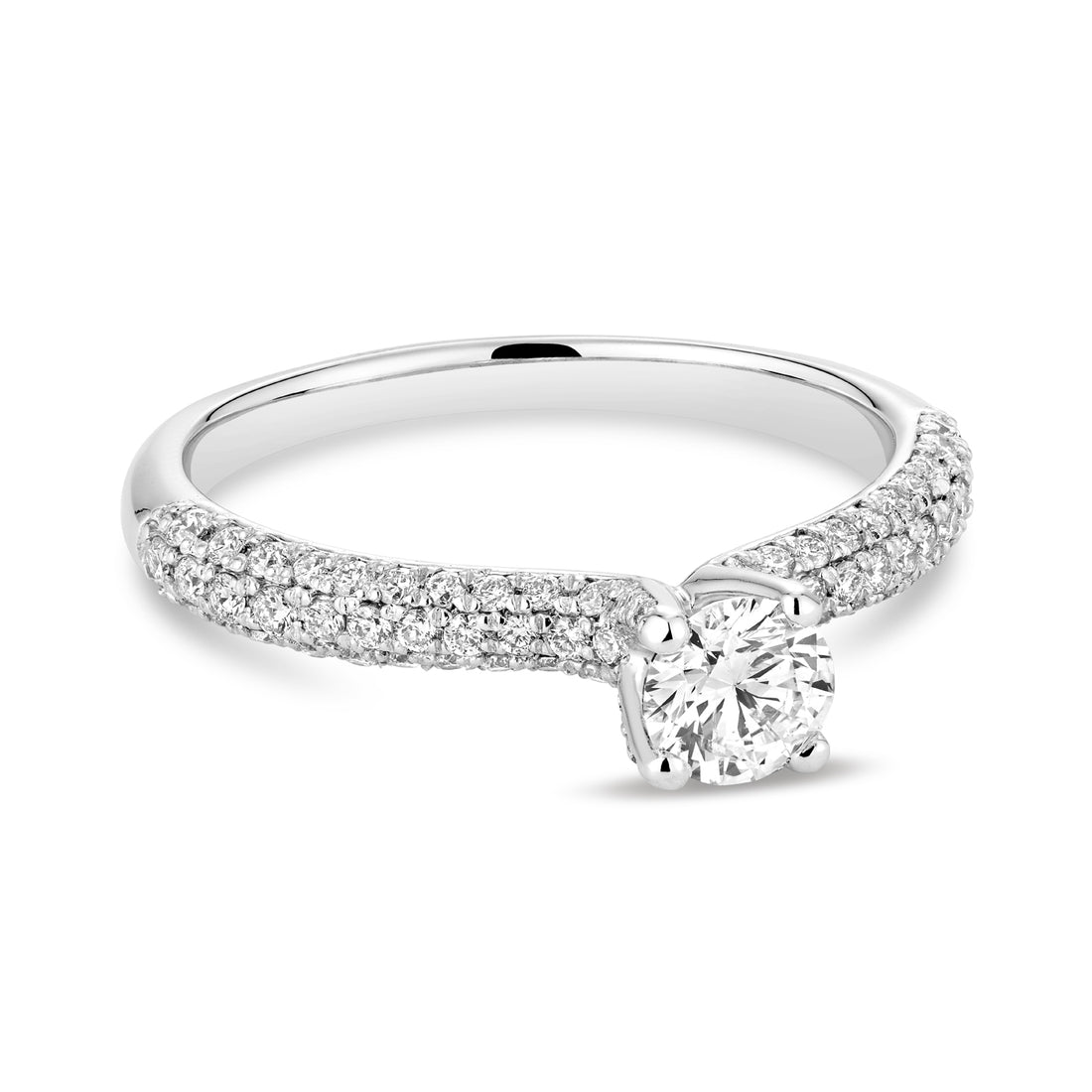 14k Gold & Diamond Engagement Ring