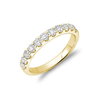 14k Gold Diamond Wedding Ring