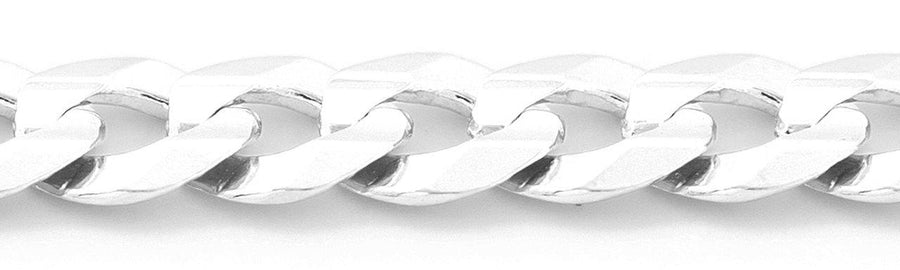 BELLA ORO CHAIN 10K WHITE CONCAVE CURB 20" - Appelt's Diamonds