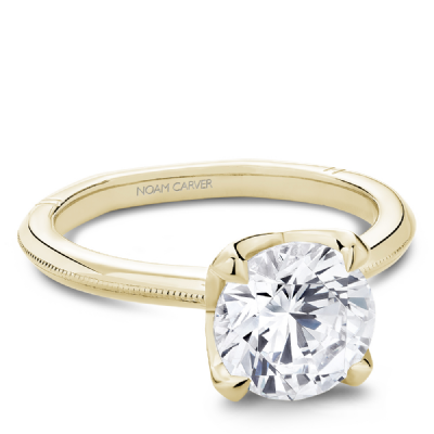 ATELIER YELLOW GOLD ENGAGEMENT RING - Appelts Diamonds