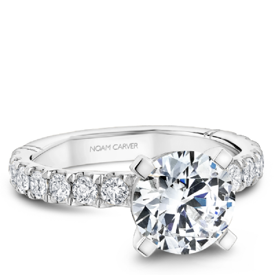 ATELIER WHITE GOLD & DIAMOND ENGAGEMENT RING - Appelts Diamonds