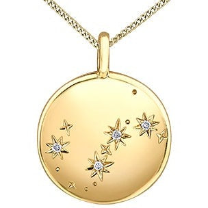 10K Yellow Gold Constellation Necklace