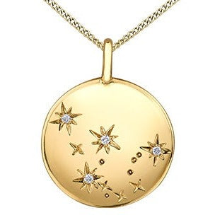 10K Yellow Gold Constellation Necklace