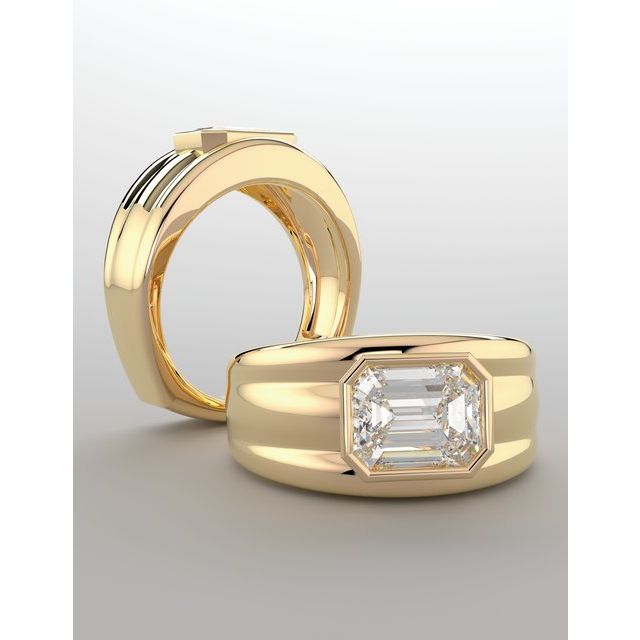 Emerald Cut Engagement Ring