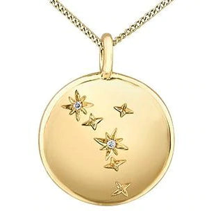 10K Yellow Gold Constellation Necklace