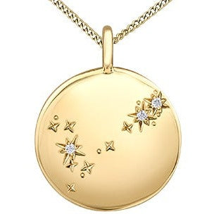 10K Yellow Gold Constellation Necklace