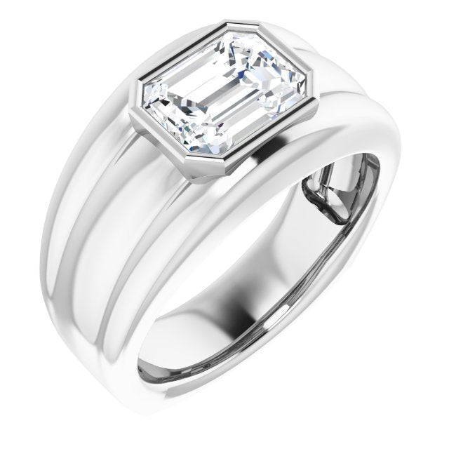 Emerald Cut Engagement Ring