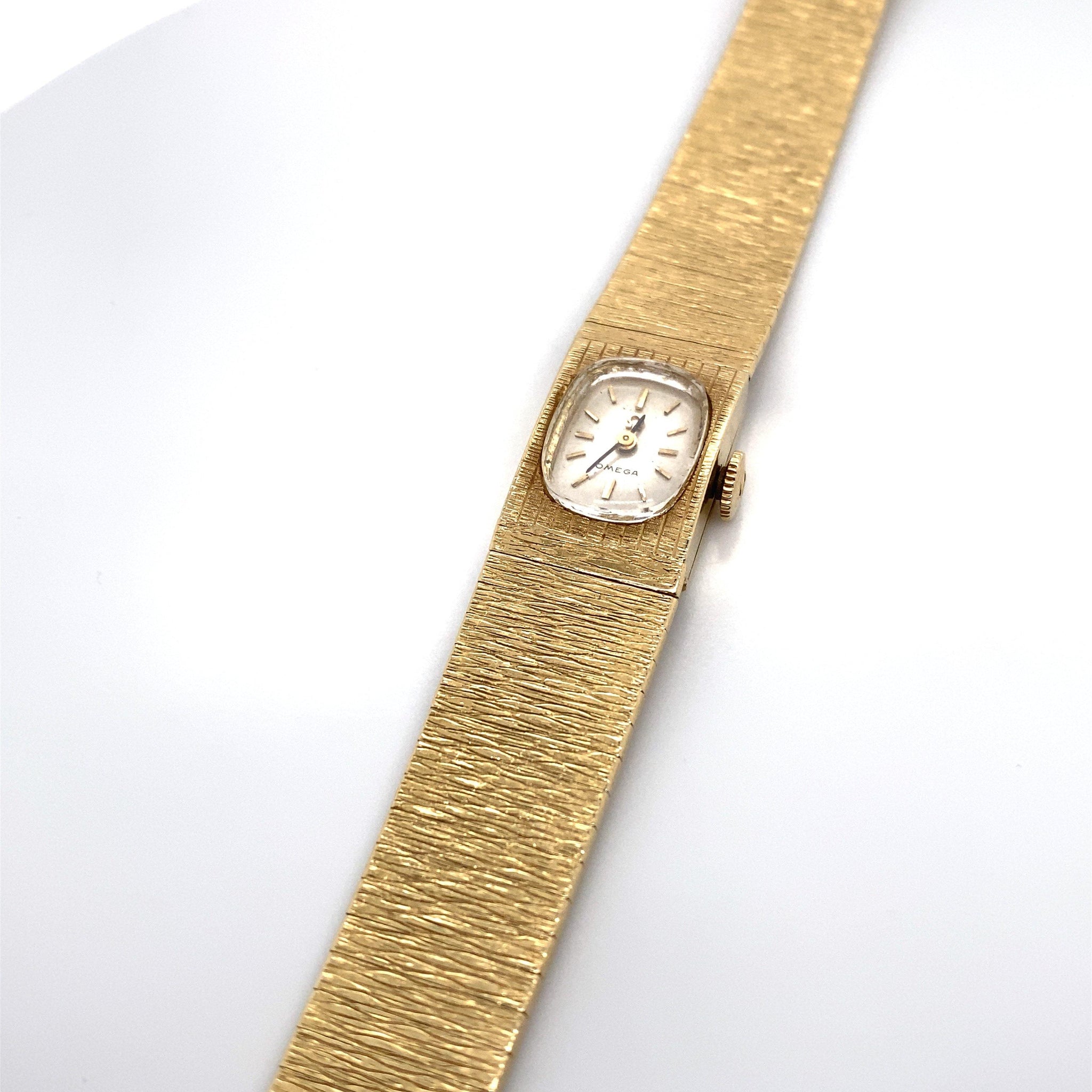 APPELT'S DIAMONDS | 14K YELLOW GOLD LADIES 1970'S VINTAGE OMEGA WATCH