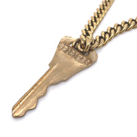 GIVING KEY REBEL GOLD FEARLESS NECKLACE