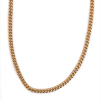 10k Yellow Gold Curb Heavy Chain