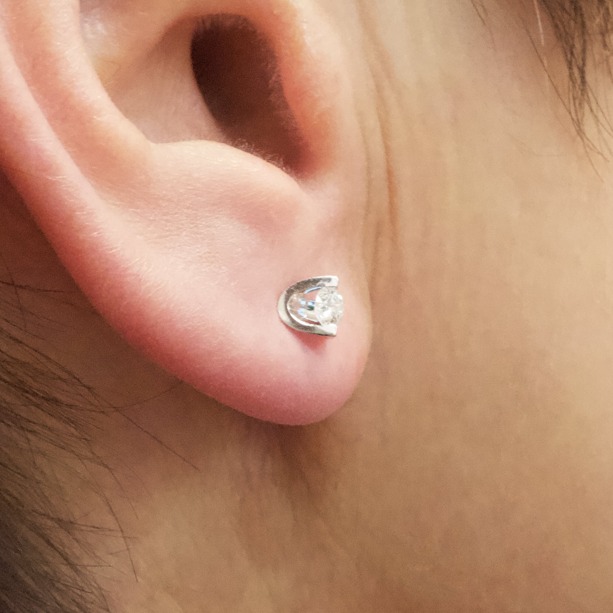 Diamond Stud Earrings