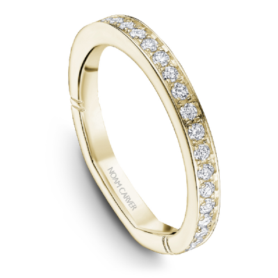 NOAM CARVER ATELIER 18K WHITE GOLD & DIAMOND LADIES BAND - Appelt's Diamonds