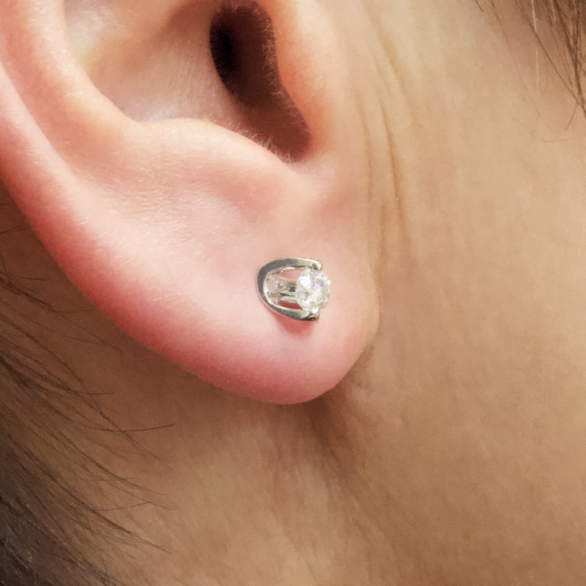 Diamond Stud Earrings