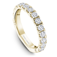 NOAM CARVER ATELIER 18K WHITE GOLD & DIAMOND LADIES WEDDING BAND - Appelt's Diamonds