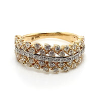 10K Yellow Gold 1.00 Carat Diamond Ring