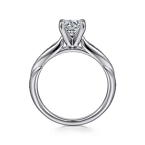 Gabriel & Co 14k White Gold Engagement Ring