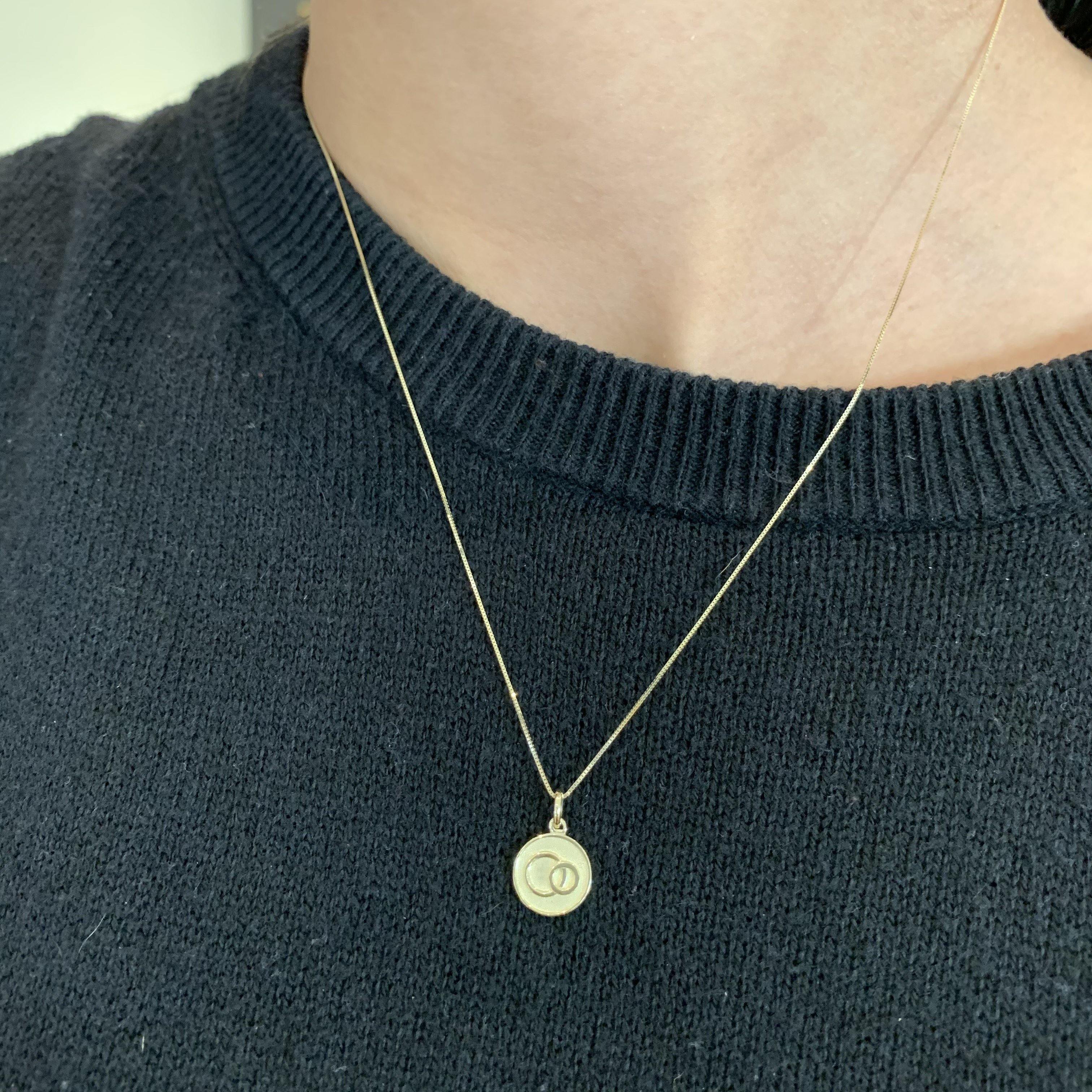 JOY SMITH FOUNDATION 10K YELLOW NECKLACE-I AM WHOLE - Appelt's Diamonds