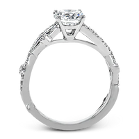 Simon G Twist Engagement Ring