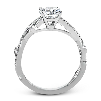 Simon G Twist Engagement Ring
