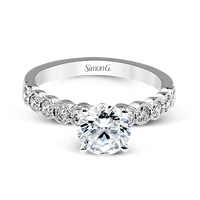 Simon G Circular Engagement Ring