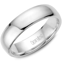 Domed Wedding Band 6mm