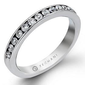 14K DIAMOND CHANNEL-SET WEDDING BAND ZR13 - Appelt's Diamonds