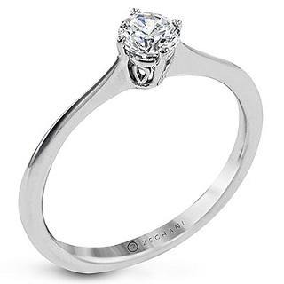 14KW SOLITAIRE ENGAGEMENT RING - Appelt's Diamonds