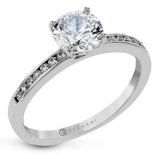 ZEGHANI 14K SOLITAIRE ENGAGEMENT RING - Appelt's Diamonds