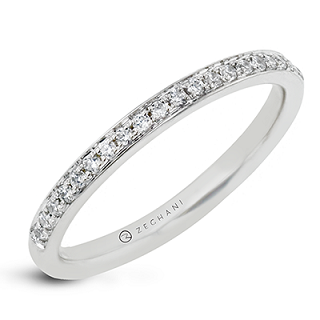 14K DIAMOND CHANNEL SET WEDDING BAND ZR32PVWB - Appelt's Diamonds