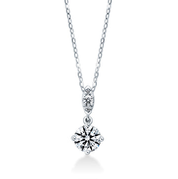 Aerial Petite Droplet Diamond Necklace