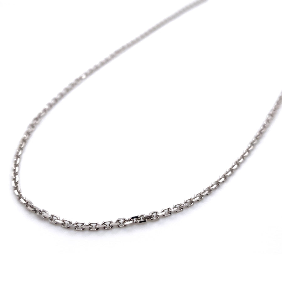 Silver 18" Cable Chain