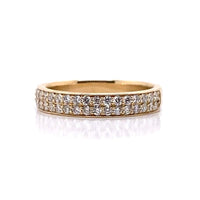 14K YELLOW GOLD DIAMOND FASHION RING - Appelt's Diamonds