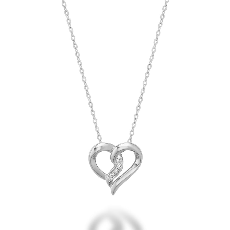 Cream From Rnb Diamond APPELT'S DIAMONDS | RNB 10K GOLD HEART DIAMOND NECKLACE