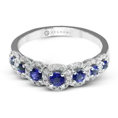 Blue Sapphire Dinner Ring