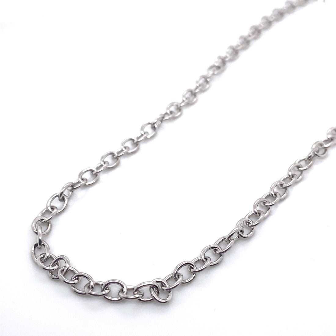 Silver 22" Cable Chain