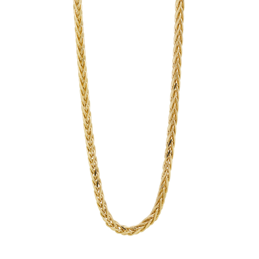 10k Yellow Gold Wheat Chain