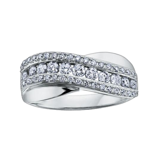 14K WHITE GOLD 0.50CTW DIAMOND RING - Appelt's Diamonds